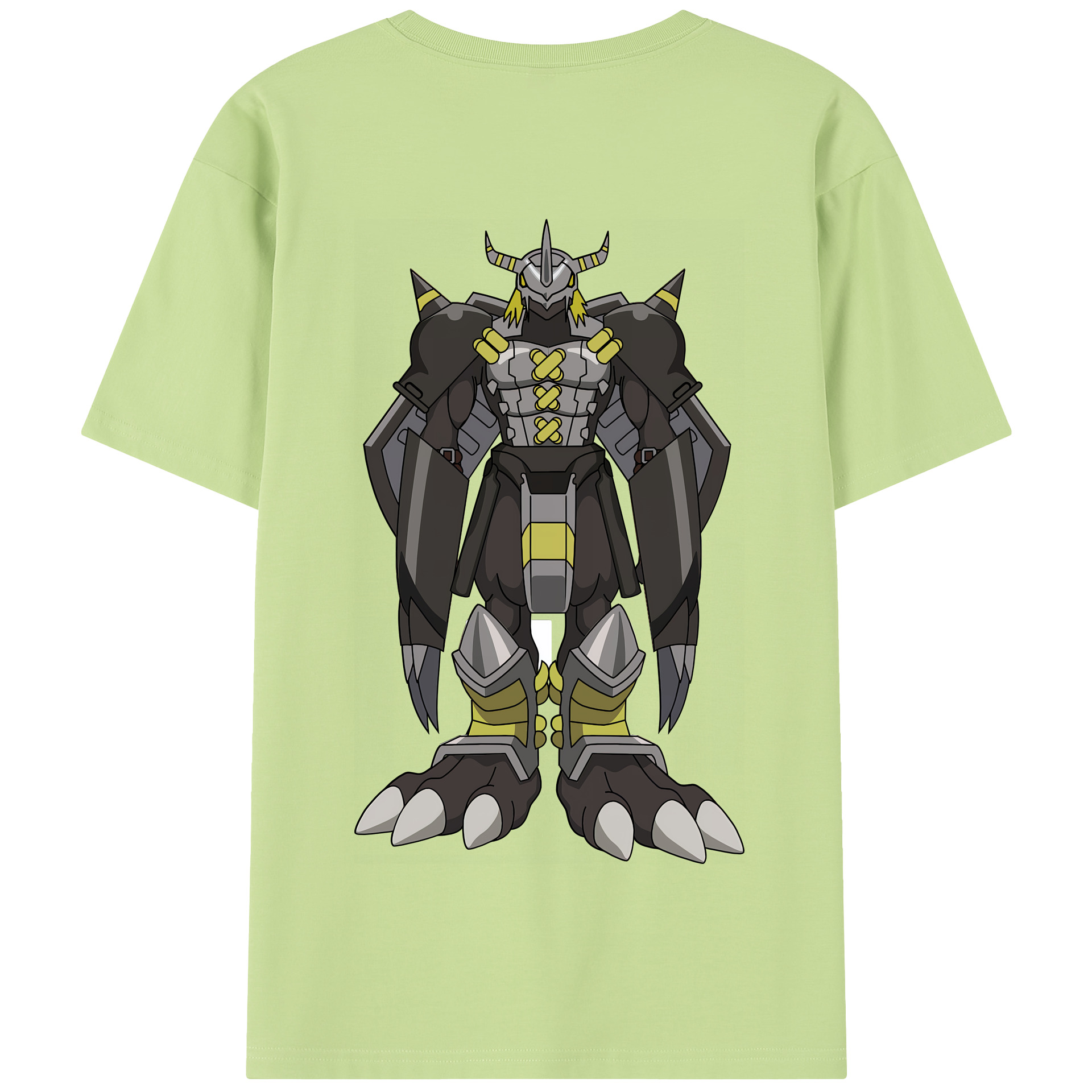 （画像用） Digimon デジタルモンスター/デジモン 綿100％半袖Tシャツ（背面プリント）